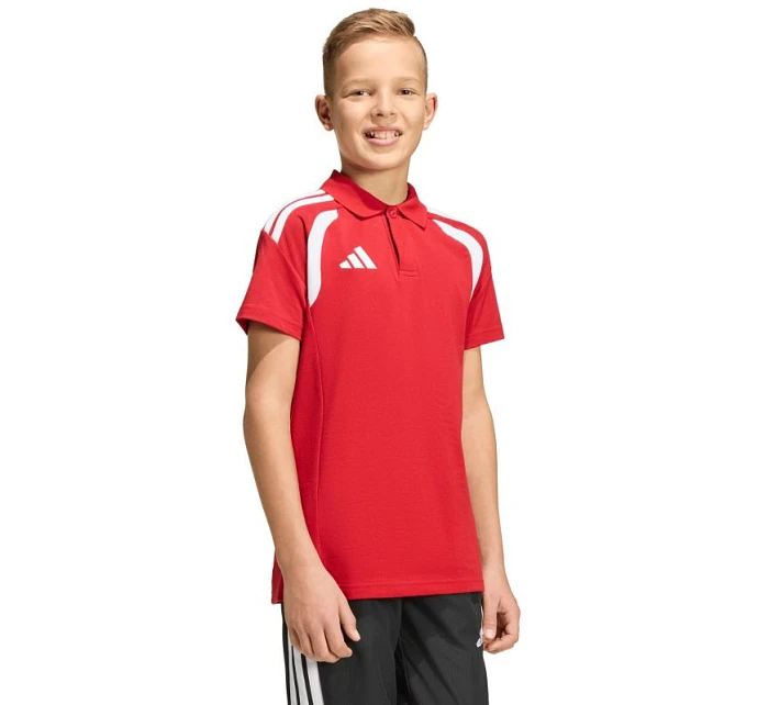Dětské tričko Tiro 26 League Polo červené KF3408