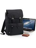 BagBase BG 613 Vintage batoh na notebook 52.0613 black/black