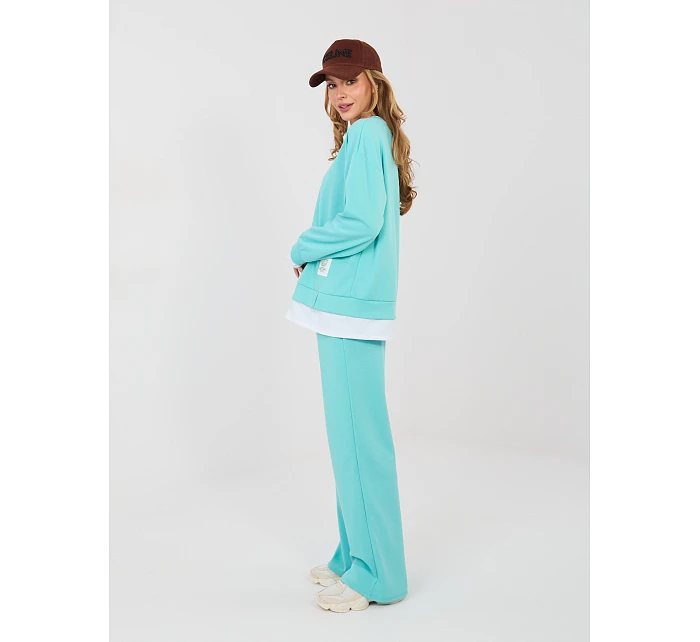 IT DR tepláky 22230.92 tyrkysová IT DR tepláky 22230.92 tyrkysová