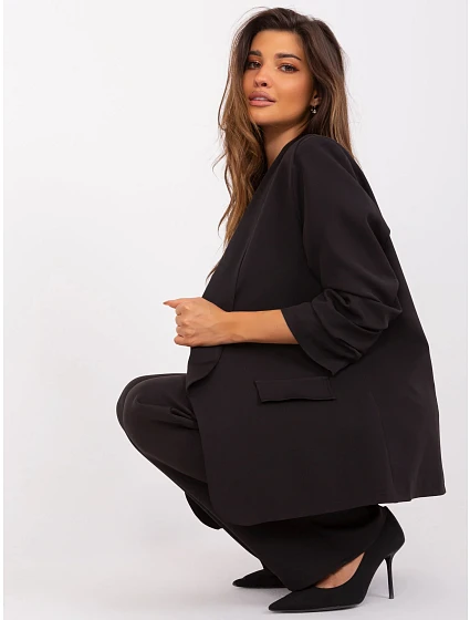 Marynarka LK MA model 18691571 czarny - FPrice Marynarka LK MA model 18691571 czarny - FPrice
