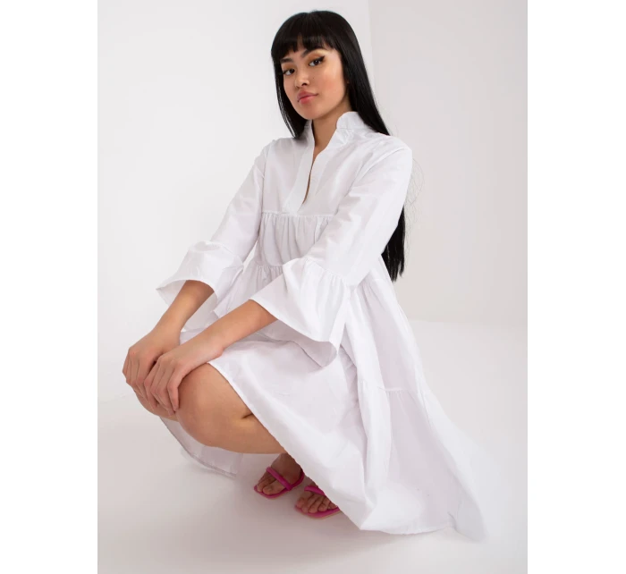 Sukienka RO SK biały model 21110864 - FPrice Sukienka RO SK biały model 21110864 - FPrice