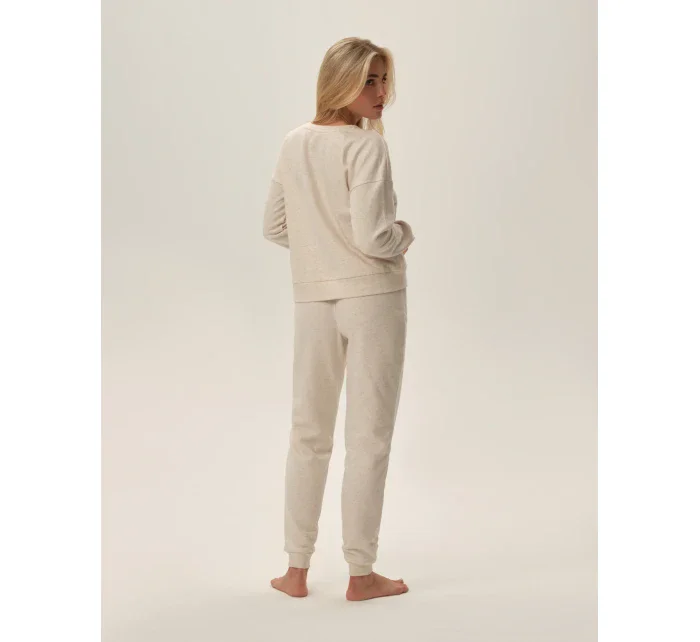 Dámská tepláková souprava Fune 41887-80X Beige - Henderson Ladies Dámská tepláková souprava Fune 41887-80X Beige - Henderson Ladies