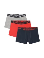 Chlapecké boxerky 4F M061 3ks vícebarevné 4FJWAW25UBXSM061 90S Chlapecké boxerky 4F M061 3ks vícebarevné 4FJWAW25UBXSM061 90S