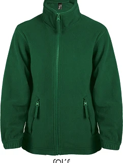 SOL'S North Kids Dětská fleecová bunda 25.0589 fir green