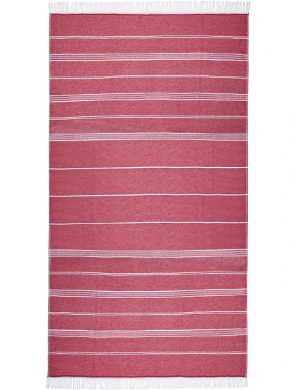 The One Towelling Recycled Hamam Towel Hamam ručník "Recycled" 48.1059 red The One Towelling Recycled Hamam Towel Hamam ručník "Recycled" 48.1059 red