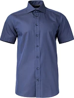J.Harvest & Frost YB 50 S/S Regular Men Keprová košile s krátkým rukávem 63.5011 navy