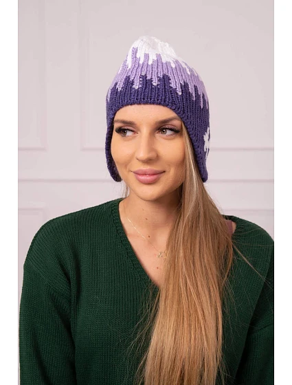 Dámská čepice  fialová model 18752467 - K-Fashion