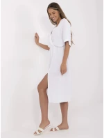Šaty MI SK 121008.84 bílé Šaty MI SK 121008.84 bílé