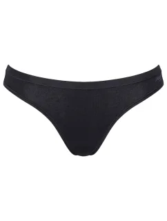 Dámské kalhotky GO Daily Cotton Mini - BLACK - černé 0004 - SLOGGI