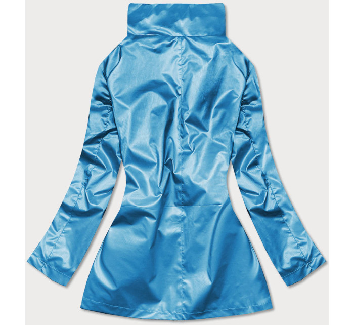 Světle modrá tenká dámská bunda se stojáčkem model 17019400 - Ann Gissy