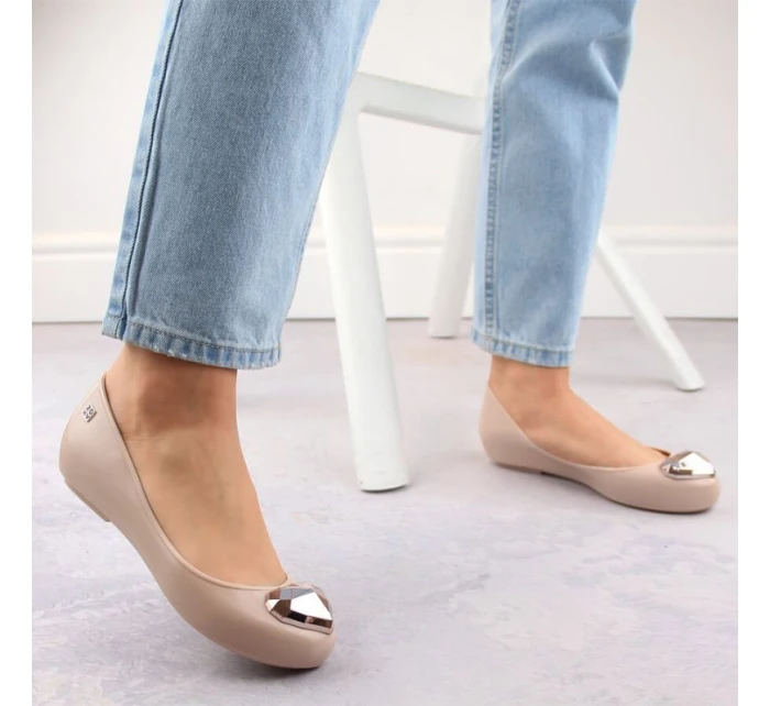 Pohodlné baleríny Zaxy W INT2007A nude Pohodlné baleríny Zaxy W INT2007A nude