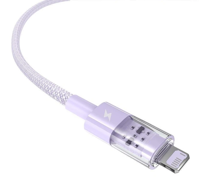Kabel Baseus Gem 2,4A 1m (fialový)