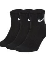Pánské lehké ponožky Everyday Ankle 3Pak M SX7677-010 - Nike