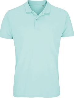 SOL'S Planet Men Pánské piqué polo z bio bavlny 25.3566 arctic blue