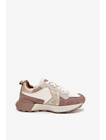 Dámské semišové tenisky Kobbo 66954 béžové Dámské semišové tenisky Kobbo 66954 béžové