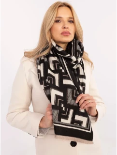 Szalik AT SZ 23158.32 czarno biały