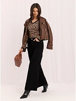 Blůza MI BZ 393321.07 v barvě camel Blůza MI BZ 393321.07 v barvě camel