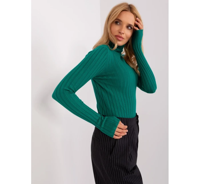 Sweter PM SW model 18955216 zielony - FPrice Sweter PM SW model 18955216 zielony - FPrice