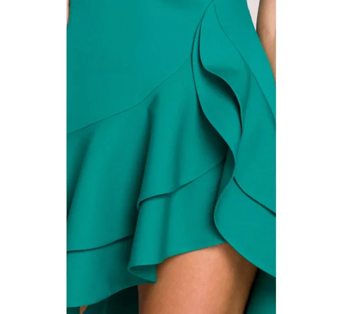 mini šaty tyrkysové model 20970688 - Moe