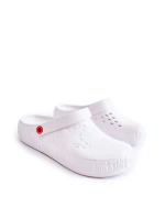 Pánské lehké pantofle Kroks Big Star II175003 Bílé Pánské lehké pantofle Kroks Big Star II175003 Bílé