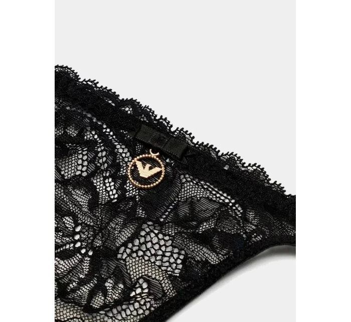 Dámská tanga 00020 černé - Emporio Armani model 19916500 Dámská tanga 00020 černé - Emporio Armani model 19916500