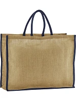 Westford Mill W 475 Jutová nákupní taška 50.0475 natural/navy Westford Mill W 475 Jutová nákupní taška 50.0475 natural/navy