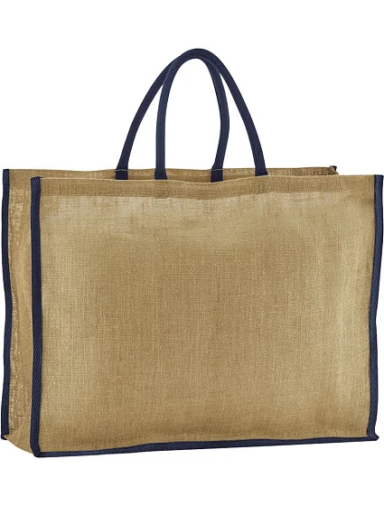 Westford Mill W 475 Jutová nákupní taška 50.0475 natural/navy Westford Mill W 475 Jutová nákupní taška 50.0475 natural/navy