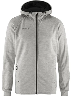 Craft Corporate ADV Unify Hoodie Jacket M Pánská bunda s kapucí 81.9132 grey melange