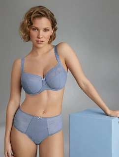 podprsenka s kosticí Full Cup medium blue RosaFaia model 22017517 - Rosa Faia