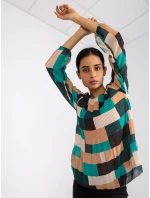 Halenka DHJ BZ 8643.38P tmavě zelená Halenka DHJ BZ 8643.38P tmavě zelená