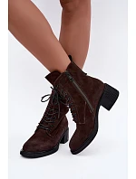 Boty na podpatku model 231607 Step in style Boty na podpatku model 231607 Step in style