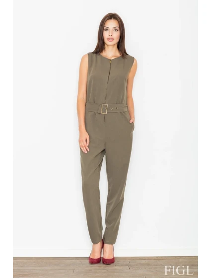 Dámský overal model 5253703 olive - Figl