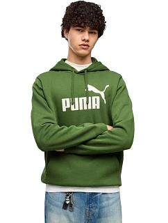 Pánská mikina Puma ESS No.1 Logo Hoodie FL zelená 682571 68 pánská