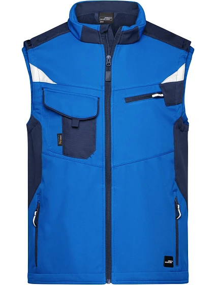 Daiber JN 845 Pracovní vesta - Strong 02.0845 royal/navy Daiber JN 845 Pracovní vesta - Strong 02.0845 royal/navy