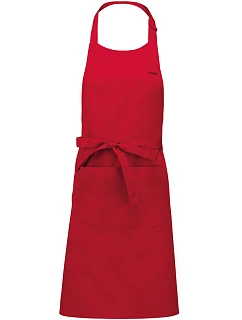 K 885 Zástěra s laclem model 22511052 red - Kariban