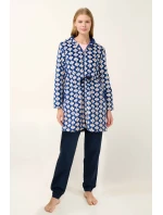 Župan s kapucí s potiskem   model 20517676 - Vamp