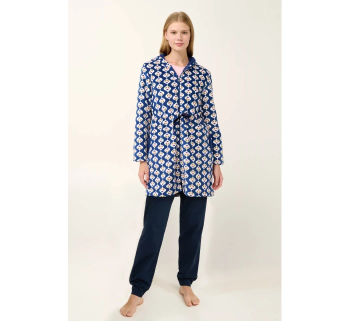 Župan s kapucí s potiskem   model 20517676 - Vamp