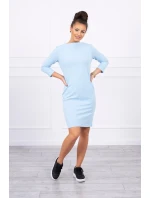 Klasické modré šaty