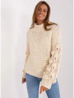 Jumper AT SW 2382.97P světle béžová Jumper AT SW 2382.97P světle béžová