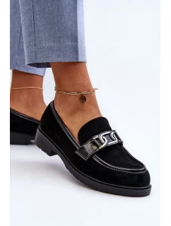 Semišové dámské mokasíny S.Barski