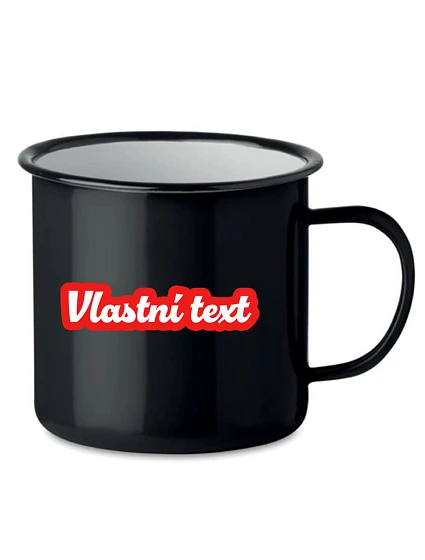 Personalizovaný retro plecháček s vlastním textem s obrysem Personalizovaný retro plecháček s vlastním textem s obrysem