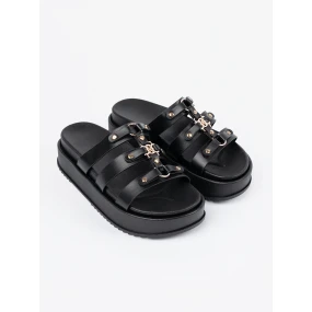 Pěkné dámské   nazouváky platforma