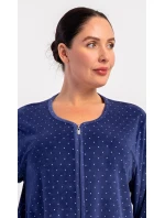 Dámské domácí šaty s tříčtvrtečním rukávem Alex