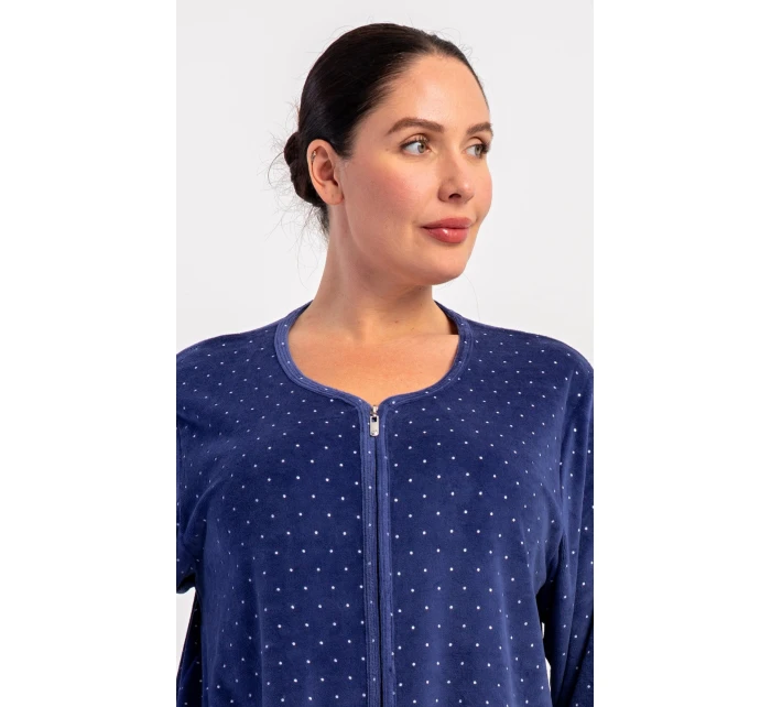 Dámské domácí šaty s tříčtvrtečním rukávem Alex