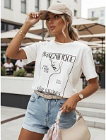 ERION ecru dámské tričko FashionStreet RY2503