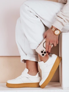 Dámské tenisky na platformě white Dstreet model 21983653 - FashionStreet
