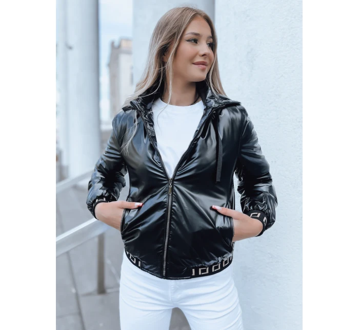 Dámský bomber BOMBESS black FashionStreet TY4912 Dámský bomber BOMBESS black FashionStreet TY4912