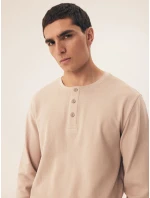 Pánské pyžamo model 20905560 Desert beige - Henderson