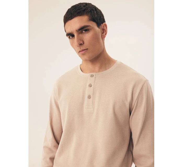 Pánské pyžamo model 20905560 Desert beige - Henderson