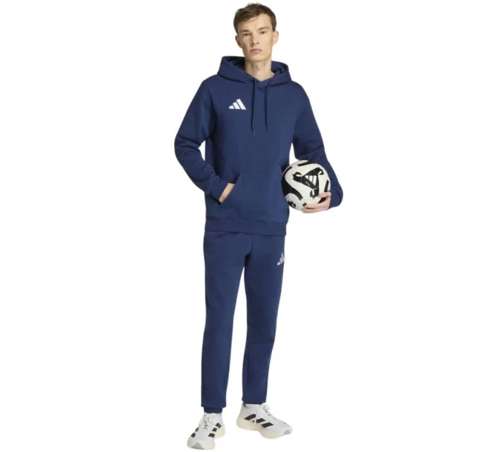 Pánská mikina adidas Entrada 26 Hoody navy blue JZ6583 pánské oblečení